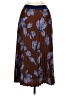 ModCloth 100% Polyester Print Brown Casual Skirt Size S - photo 2