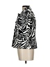 Rafaella 100% Cotton Animal Print Ivory Blazer Size L - photo 5