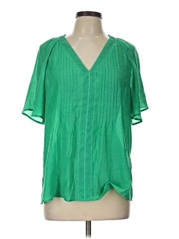 Counterparts Short Sleeve Blouse (view 1)