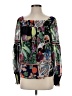 Anthropologie 100% Polyester Black Long Sleeve Blouse Size XS - photo 1