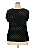 Old Navy Stars Black Short Sleeve Top Size XXL - photo 2