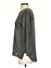 Nally & Millie Metallic Gray Pullover Sweater Size S - photo 5