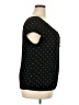 Old Navy Stars Black Short Sleeve Top Size XXL - photo 4