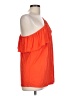 Old Navy 100% Viscose Orange Sleeveless Top Size L (tall) - photo 4