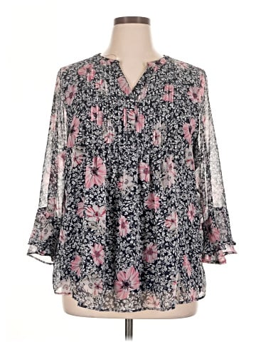 Charter Club 3/4 Sleeve Blouse (view 1)