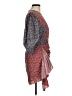 Rhode 100% Cotton Paisley Red Casual Dress Size M - photo 4