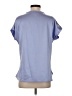S'edge 100% Polyester Blue Short Sleeve Blouse Size S - photo 2