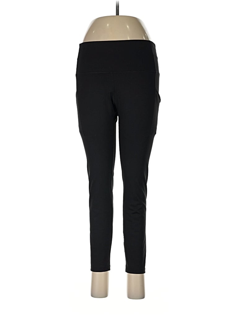 Pre-owned Apana Active Pants In Black