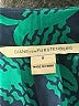 Diane von Furstenberg 100% Polyester Tropical Teal 3/4 Sleeve Blouse Size 8 - photo 7