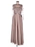 Xscape 100% Polyester Gray Cocktail Dress Size 8 (petite) - photo 1