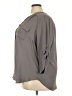 Torrid 100% Polyester Gray 3/4 Sleeve Blouse Size 3X Plus (3) - photo 5