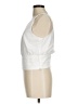 Naked Zebra White Sleeveless Blouse Size M - photo 5