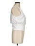 Naked Zebra White Sleeveless Blouse Size M - photo 4