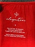 Elegantees Solid Red Long Sleeve Blouse Size S - photo 7
