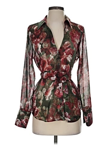 L'Agence Long Sleeve Blouse (view 1)