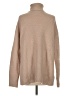 Rag Poets Solid Tan Turtleneck Sweater Size S - photo 2