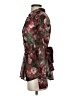 L'Agence 100% Polyester Floral Burgundy Long Sleeve Blouse Size XS (tall) - photo 5