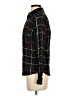 Maison Jules 100% Rayon Plaid Black Long Sleeve Button-Down Shirt Size XS - photo 5