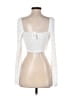 Windsor White Long Sleeve Top Size S - photo 2