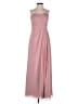 Azazie 100% Polyester Pink Cocktail Dress Size M (estimated) - photo 1