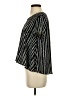 Lush 100% Polyester Black Short Sleeve Blouse Size S - photo 5