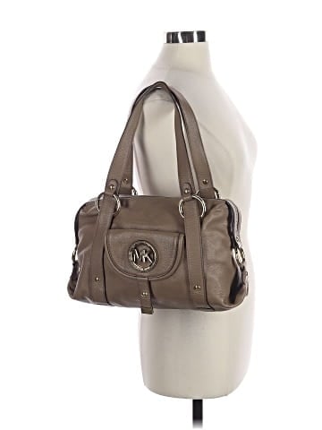 MICHAEL Michael Kors Leather Shoulder Bag (view 2)
