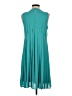 DR2 100% Polyester Solid Teal Casual Dress Size S - photo 2