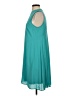 DR2 100% Polyester Solid Teal Casual Dress Size S - photo 5