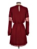Express 100% Polyester Burgundy Casual Dress Size XS - photo 2