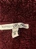 Express One Eleven 100% Polyester Burgundy Fleece Size M - photo 6