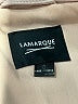Lamarque 100% Leather Gray Pink Leather Jacket Size S - photo 6