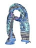 Unbranded Paisley Blue Scarf One size - photo 1