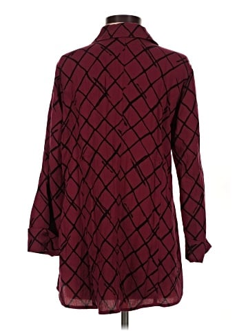 Habitat 3/4 Sleeve Button-Down Shirt (view 2)