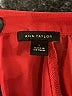 Ann Taylor 100% Polyester Red 3/4 Sleeve Blouse Size L - photo 7