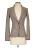 H&M Houndstooth Brown Tan Blazer Size 0 - photo 1