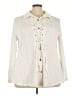 Unbranded Ivory Long Sleeve Blouse Size 4X - photo 1