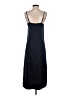 Express 100% Polyester Solid Black Casual Dress Size S - photo 2