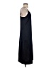 Express 100% Polyester Solid Black Casual Dress Size S - photo 4