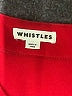 Whistles 100% Polyester Solid Red Casual Dress Size 4 - photo 7