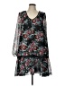 Maeve 100% Polyester Floral Black Casual Dress Size L - photo 1