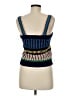 Veronica Beard 100% Cotton Blue Sweater Vest Size M - photo 2