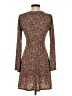 Lush Paisley Brown Casual Dress Size S - photo 2