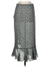 Max Studio 100% Polyester Silver Casual Skirt Size S - photo 2