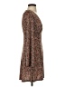 Lush Paisley Brown Casual Dress Size S - photo 4