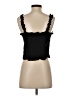 H&M 100% Viscose Black Sleeveless Top Size S - photo 2