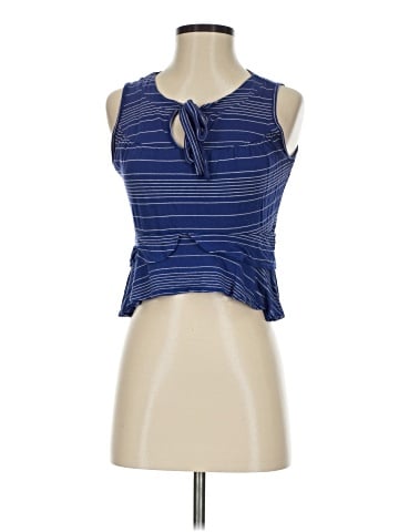 Tulle Sleeveless Blouse (view 1)