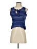 Tulle Blue Sleeveless Blouse Size S - photo 1