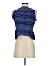 Tulle Blue Sleeveless Blouse Size S - photo 2