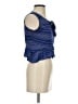 Tulle Blue Sleeveless Blouse Size S - photo 4