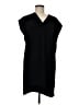 Adrienne Vittadini 100% Polyester Solid Black Casual Dress Size M - photo 1